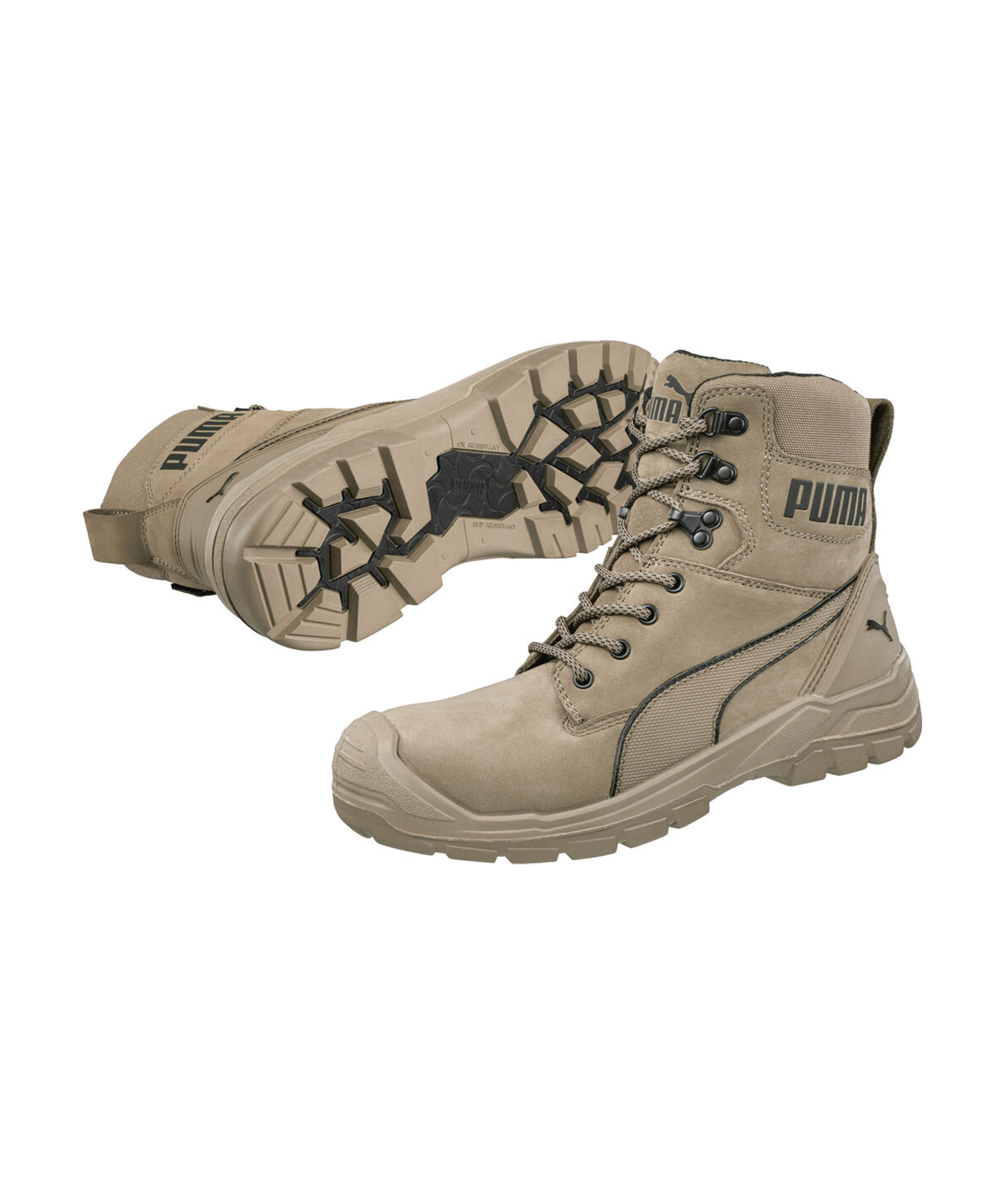 Chaussure de sécurité S3S EN ISO 20345:2022+A1:2024 FO CI HI HRO SR Conquest Stone