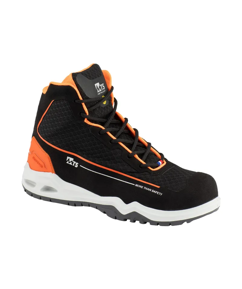 Chaussure de sécurité  S1P EN ISO 20345:2022, SR FO HI CI ESD Step Mid S1P Sport