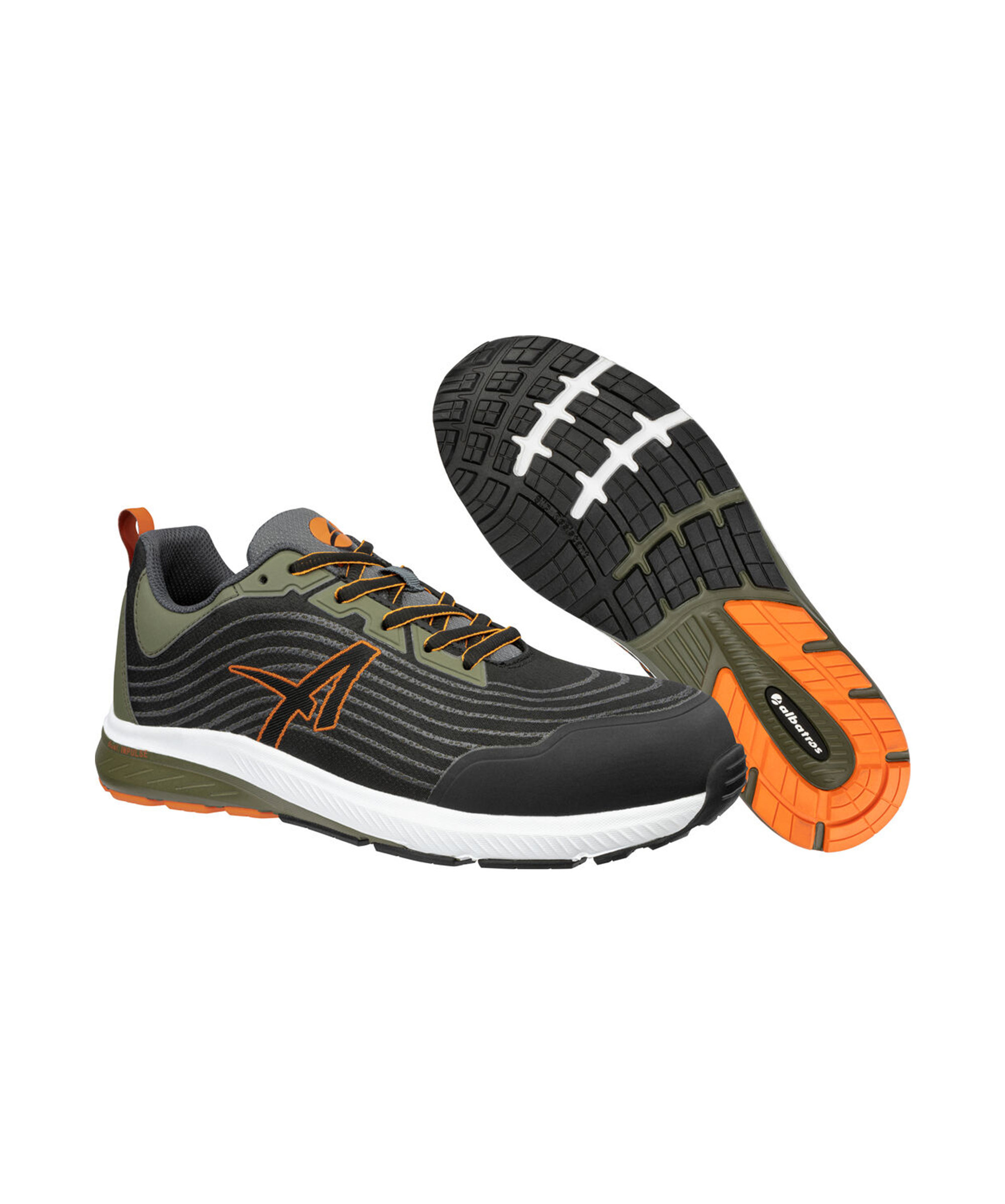 Chaussure de sécurité S1PS EN ISO 20345:2022 ESD FO HRO SR Wave Impulse Low